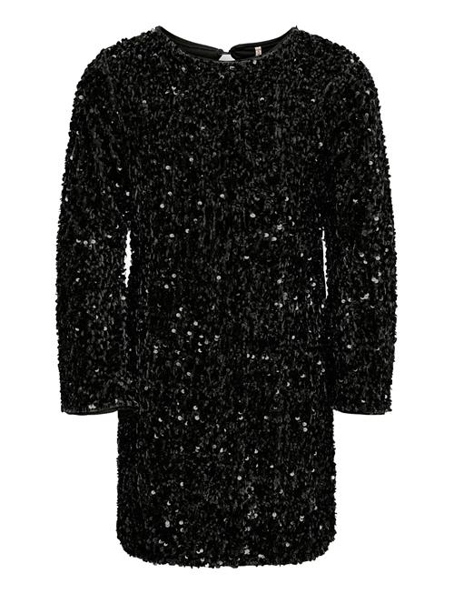 Kogconfidence Life Ls Seq Flrd Dress Jrs Kids Only Black