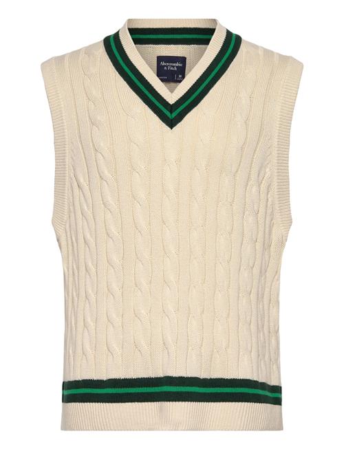 Cricket Vest Abercrombie & Fitch Cream