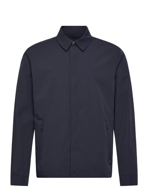 Zip Through Nylon Overshirt Lyle & Scott Navy