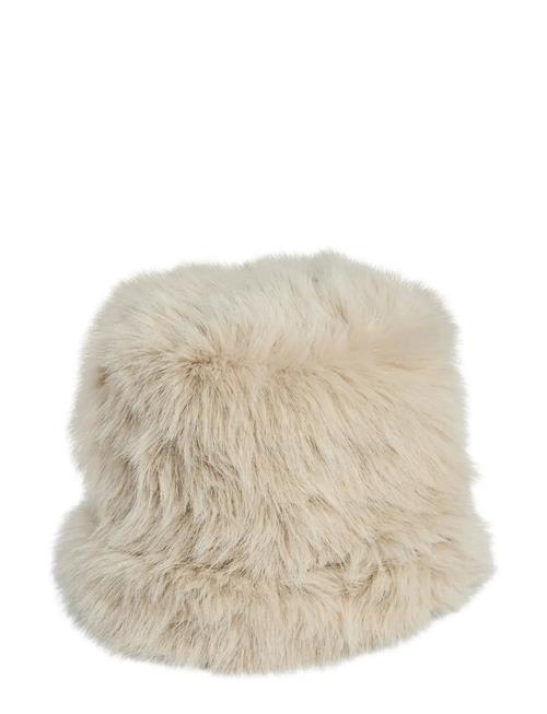 Pcplush Fluffy Hat Pieces Beige