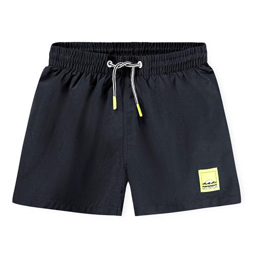 Molo Niko Solid Board Shorts Black  Black 98/104 cm  Sort  98/104 cm  mand