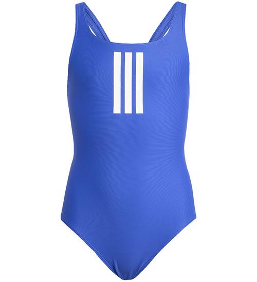 adidas Performance Badedragt - 3S Mid Suit Gy - Selubl/White