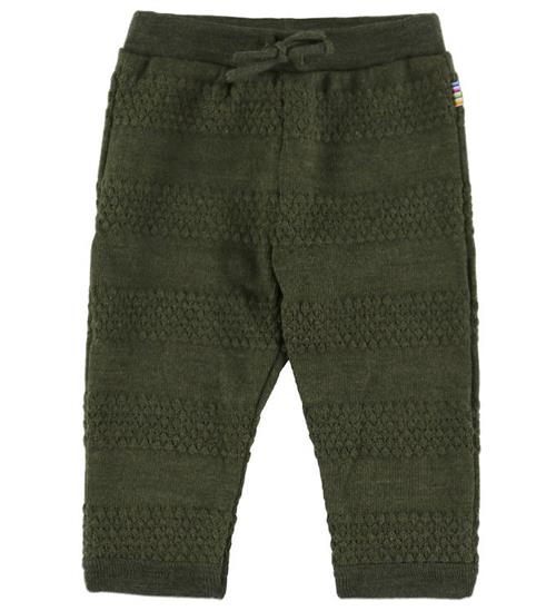 Joha Bukser - Strik - Uld - Mos Grøn