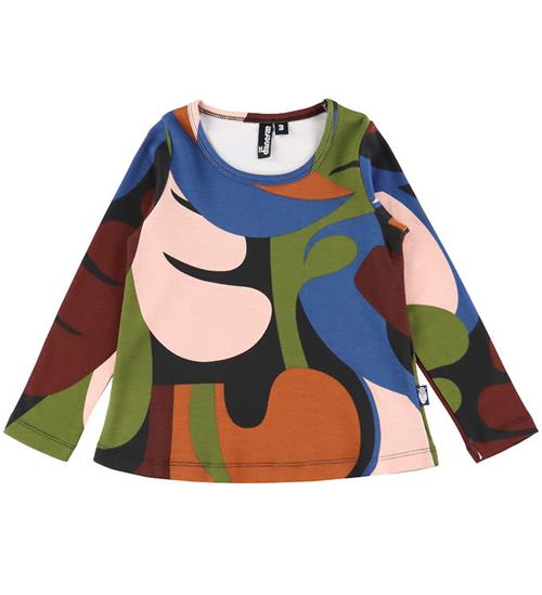 Danefæ Bluse - Bomuld/Viskose - Danenaya Interlock - Black Trops