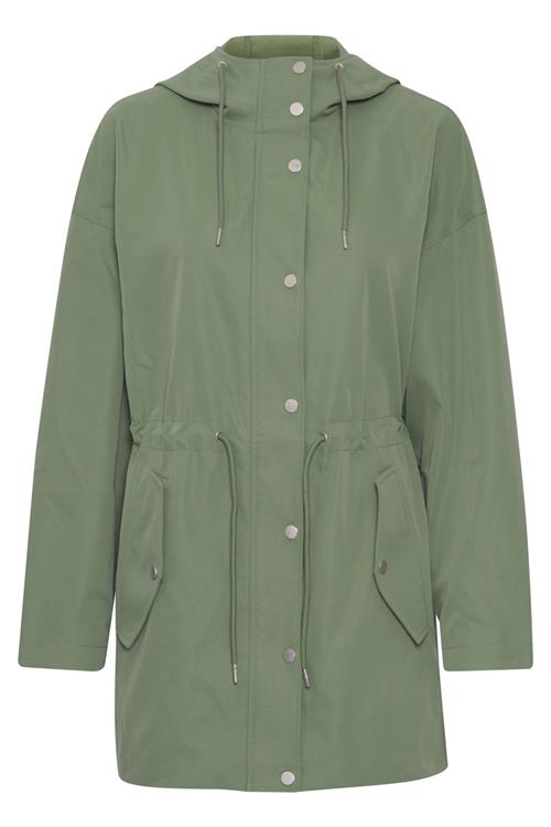 b.young Overgangsparka  khaki