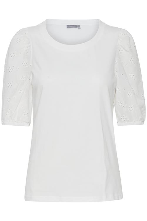 Fransa Shirts 'Mae'  naturhvid