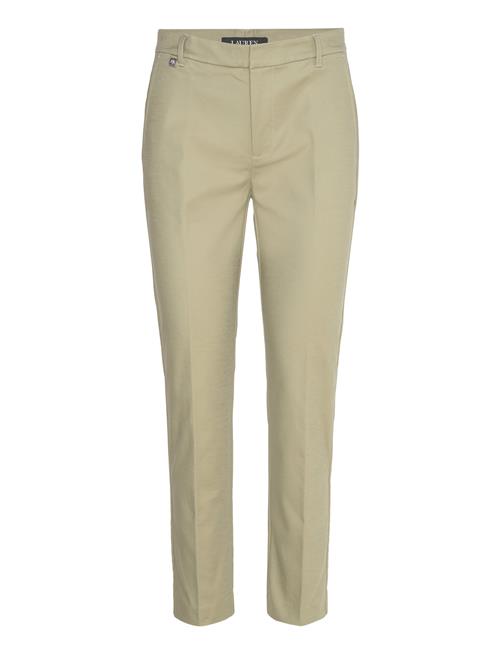 Double-Faced Stretch Cotton Pant Lauren Ralph Lauren Green