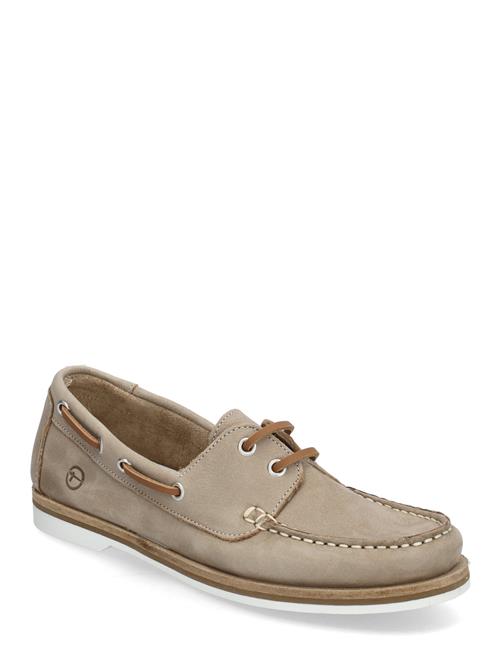 Women Lace-Up Tamaris Beige