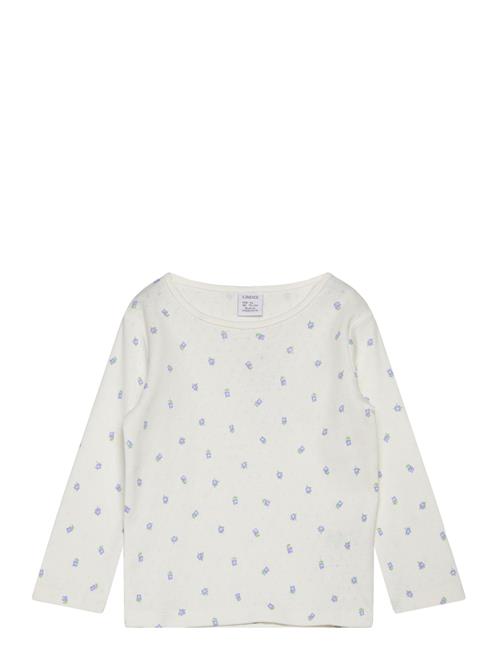 Top L S Pointelle Aop Lindex White