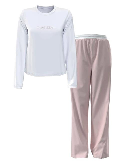 Ls Pant Set Calvin Klein White