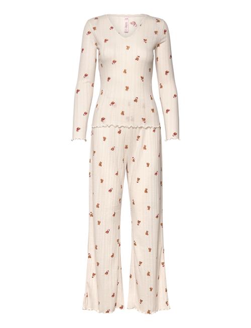 Pj Ls Pointelle Bear Hunkemöller White