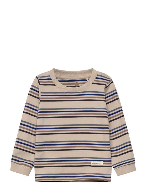 T-Shirt Ls Stripe En Fant Patterned