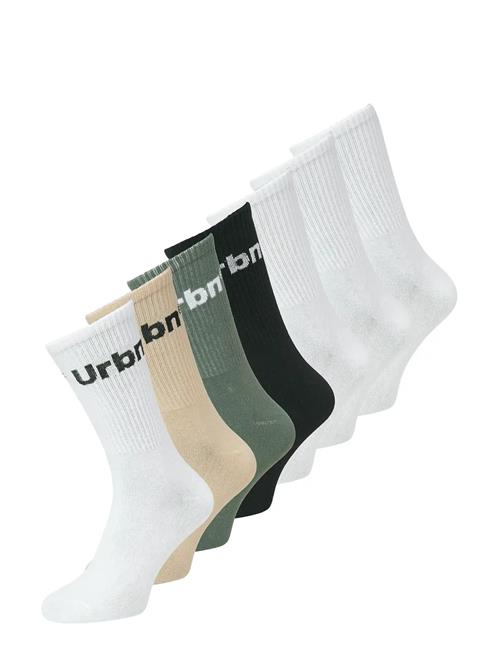 Jack & Jones Jacurbn Tennis Socks 7 Pack Sn Jack & J S White