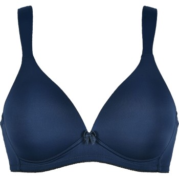 NATURANA BH Value Soft Bra With Wide Straps Marineblå polyamid B 75 Dame