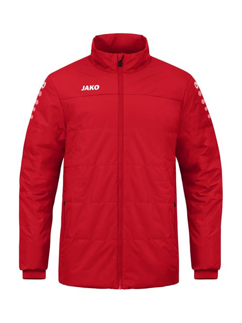 JAKO Sportsjakke 'Team Coach'  rød / hvid