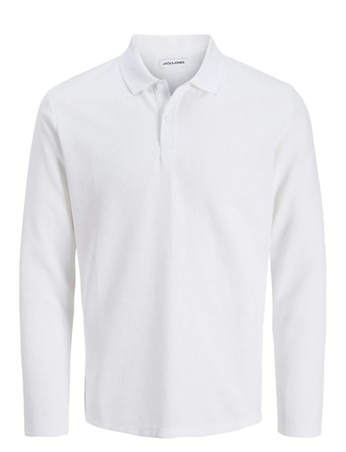 Jack & Jones Jjeaustin Polo Ls Noos Jack & J S White