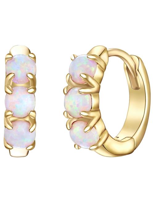 Glanzstücke München Øreringe  pastelblå / gylden gul / lyserød / perlehvid