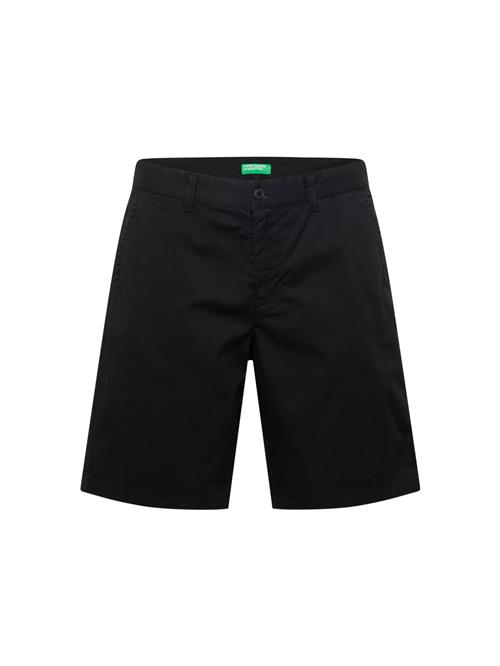 UNITED COLORS OF BENETTON Lærredsbukser  sort