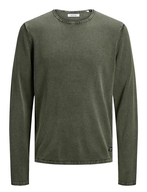 Jack & Jones Jjeleo Knit Crew Neck Noos Jack & J S Khaki