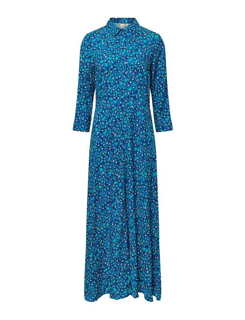 Yassavanna Long Shirt Dress S. Noos YAS Blue