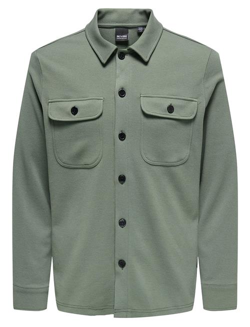 Onsnewkodyl Overshirt Sweat Noos ONLY & SONS Khaki