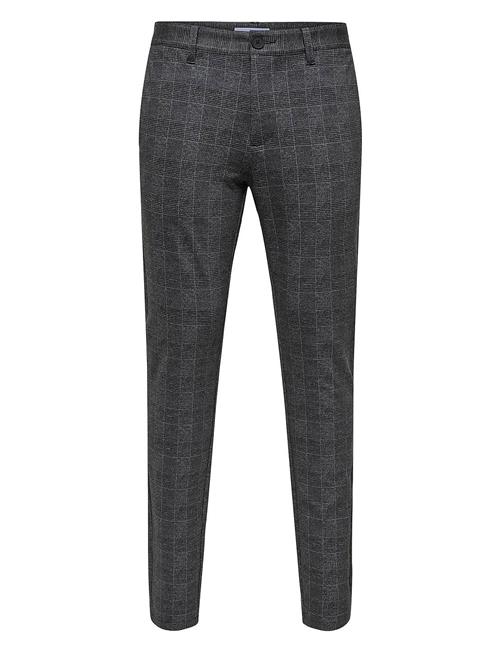Onsmark Slim Check Pants 9887 Noos ONLY & SONS Black