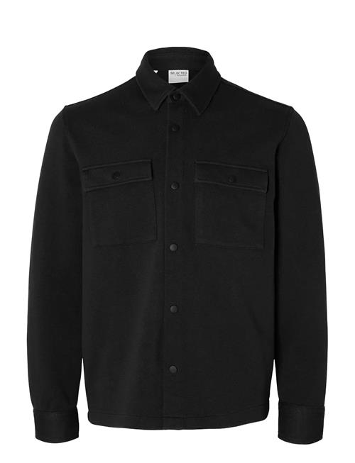 Slhjackie Sweat Jacket Noos Selected Black