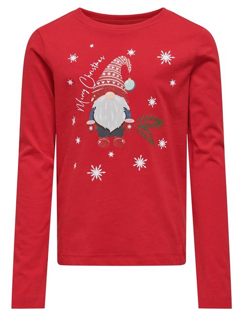Kogxmas Life Yrsa Life Reg L/S Top Jrs Kids Only Red