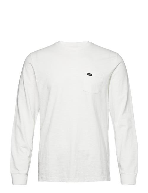 Ls Pocket Tee Lee Jeans White