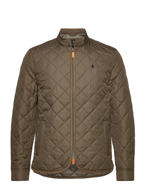 Teddy Quilted Jacket Morris Khaki