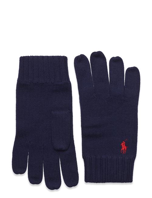 2/30 Merino Wl Rws-Glv Polo Ralph Lauren Navy