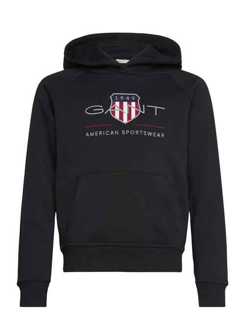 Archive Shield Hoodie GANT Black
