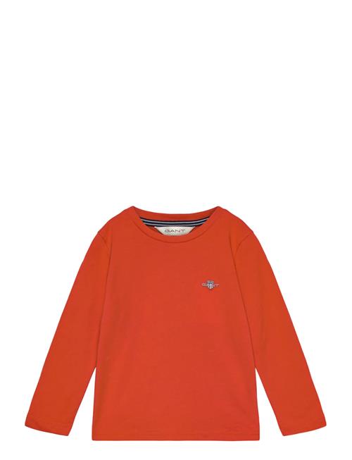 Shield Ls T-Shirt GANT Orange