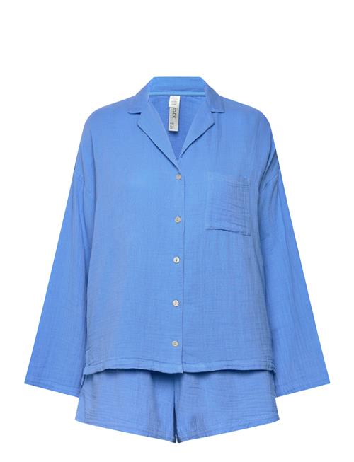 Pyjama Set Cotton Gauze Lindex Blue