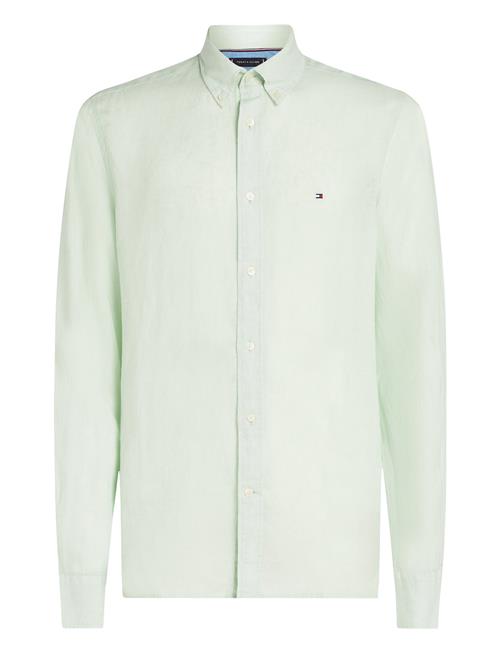 Pigment Dyed Li Solid Rf Shirt Tommy Hilfiger Green
