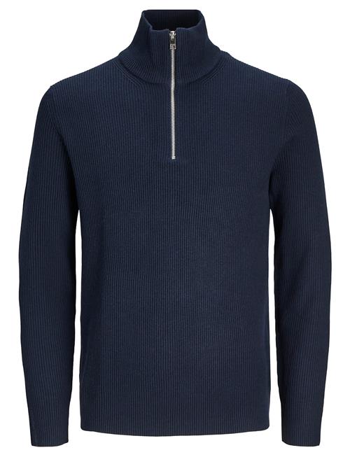 Jack & Jones Jjeperfect Knit Half Zip Sn Jack & J S Navy