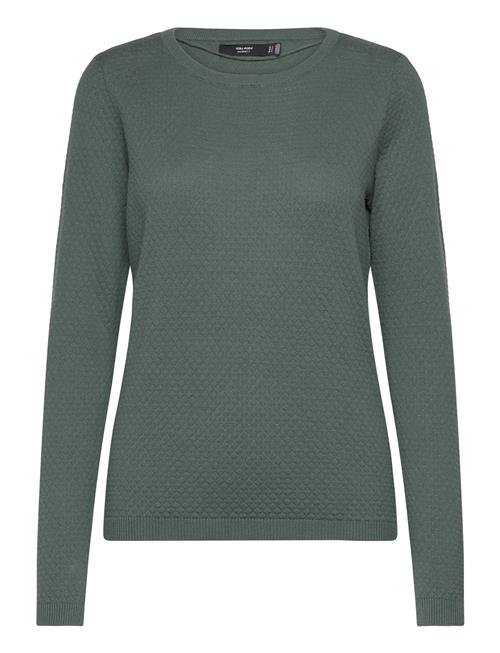 Vmmcare Structure Ls O-Neck Blou Noos Vero Moda Maternity Green