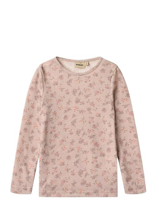 Wool T-Shirt L/S Alfie Wheat Pink