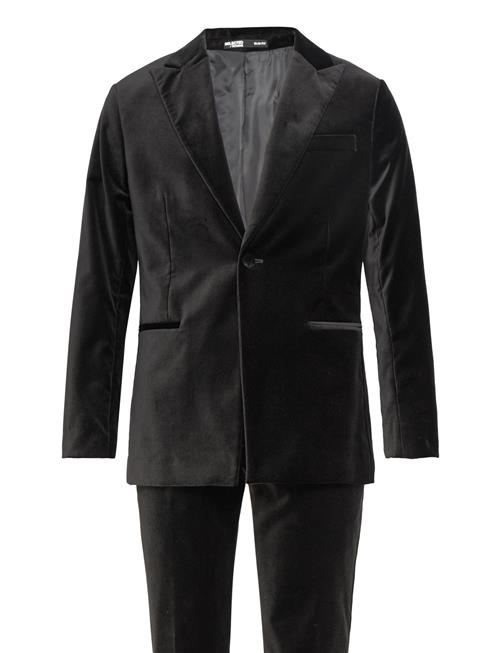 Slhslim-Hale Velvet Suit B Selected Black