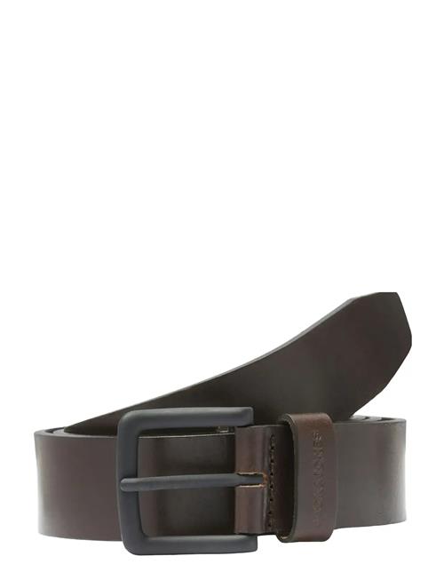 Jack & Jones Jacroma Leather Belt Noos Jack & J S Brown
