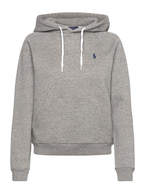 Shrunken Fit Fleece Hoodie Polo Ralph Lauren Grey