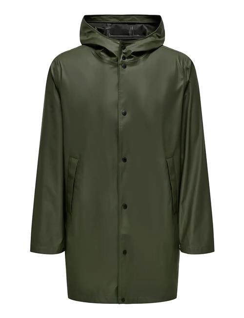 Onsluca Rain Coat Otw Noos ONLY & SONS Green
