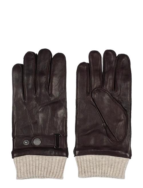 Leather Gloves Carl Howard London Brown