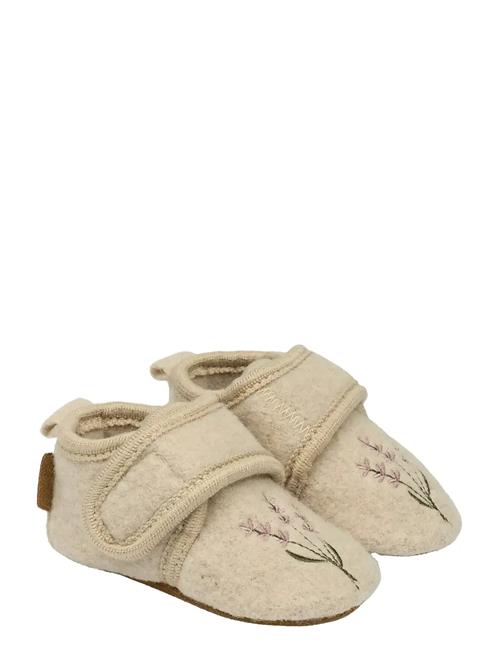 Prewalker Wool Embroidery Mikk-line Cream