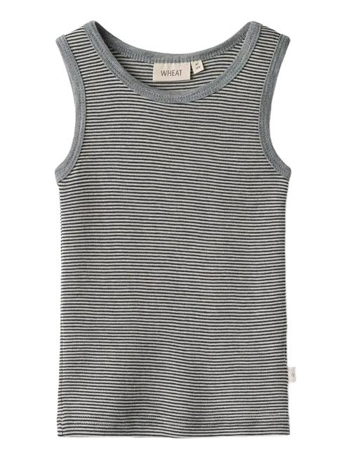 Wool Singlet Iggy Wheat Blue