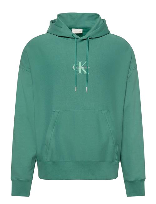 Premium Terry Micro Monologo Hoo Calvin Klein Jeans Green