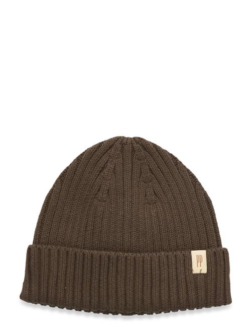 Ppdanner Knit Hat Petit Piao Brown