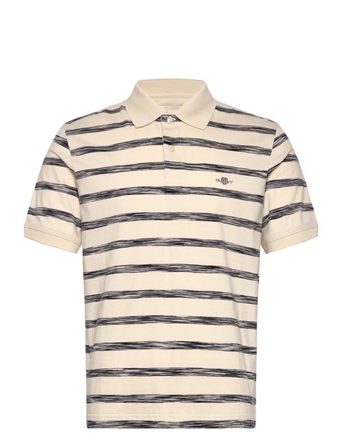 Striped Polo GANT Cream