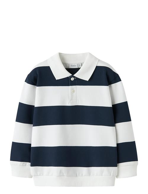 Nmmleopold Ls Nreg Sweat Unb Name It Blue