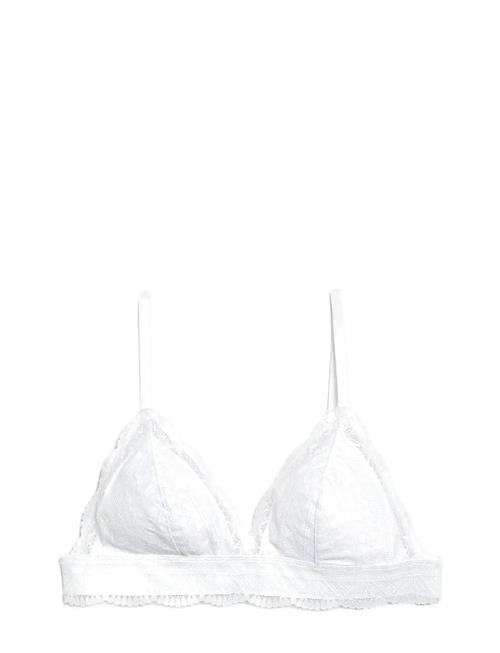 Idole - N*8 Wireless Triangle Bra Etam White